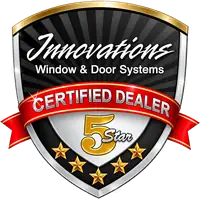 Innovations Window and Door Systems Certified Dealer badge